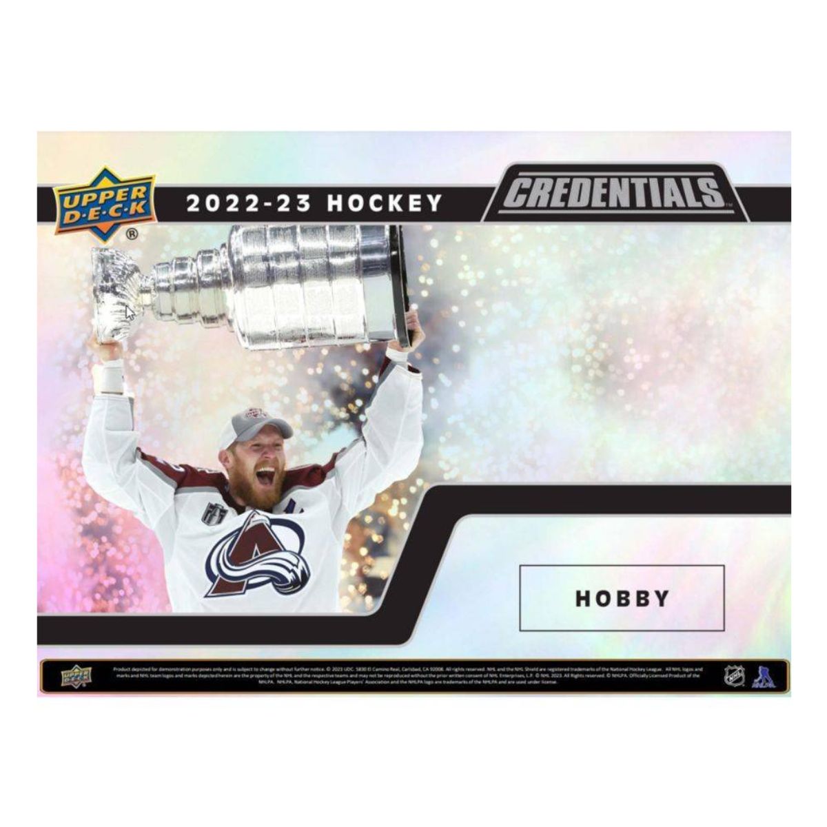 NHL - 2022/23 Credentials Hockey Hobby Trading Cards (Display of 8)