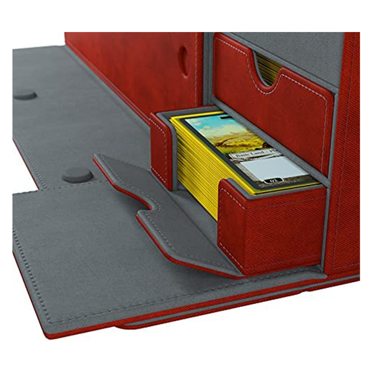 Gamegenic Cards Lair 400+ Convertible Red Deck Box