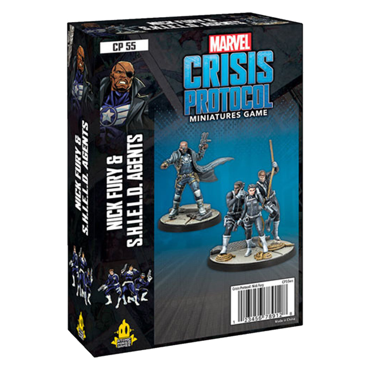 Marvel Crisis Protocol Miniatures Game Nick Fury & S.H.I.E.L.D. Agents