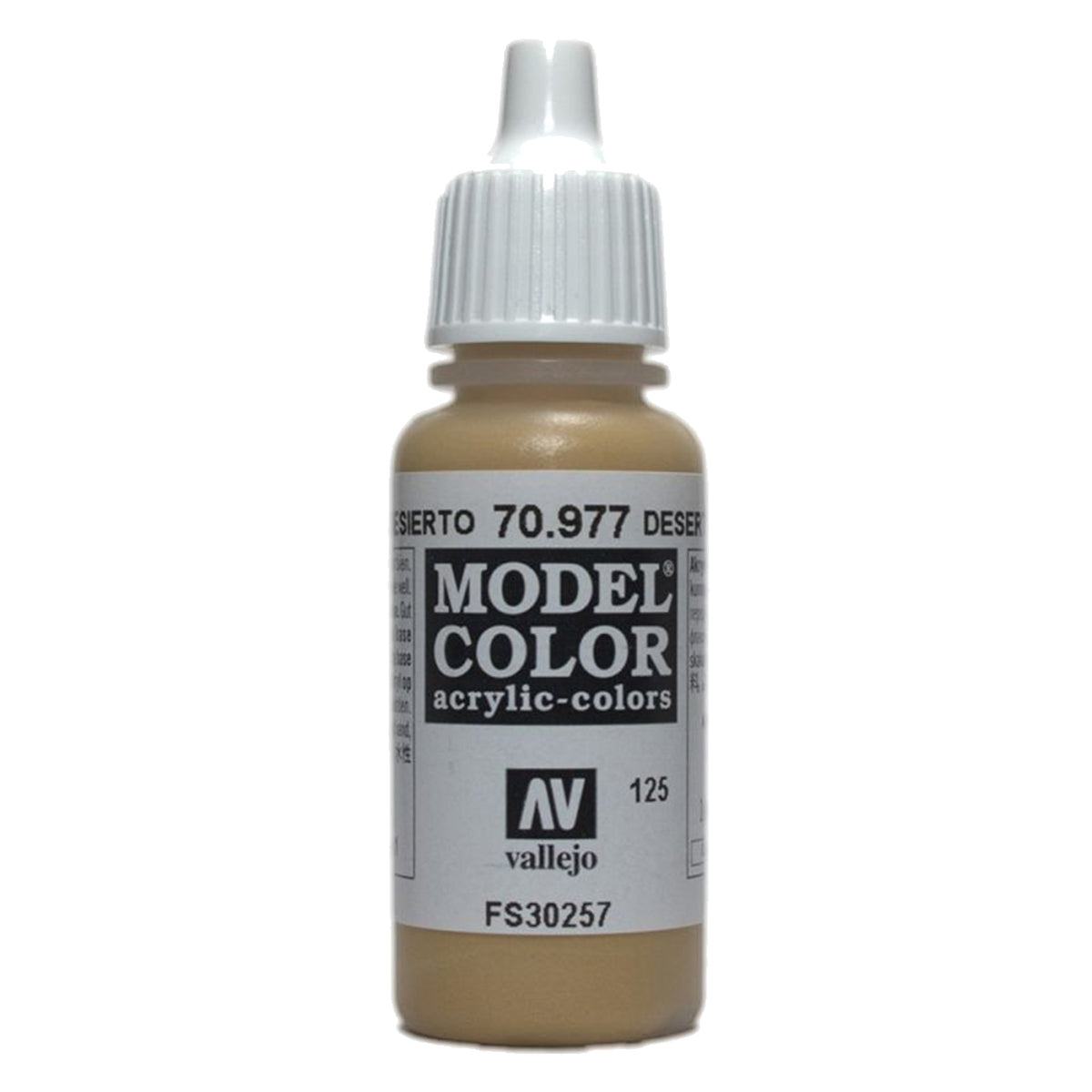 Vallejo Model Colour - Desert Yellow 17 ml