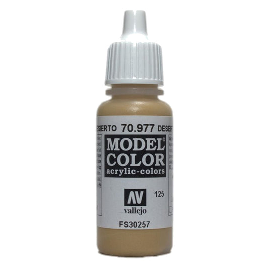 Vallejo Model Colour - Desert Yellow 17 ml