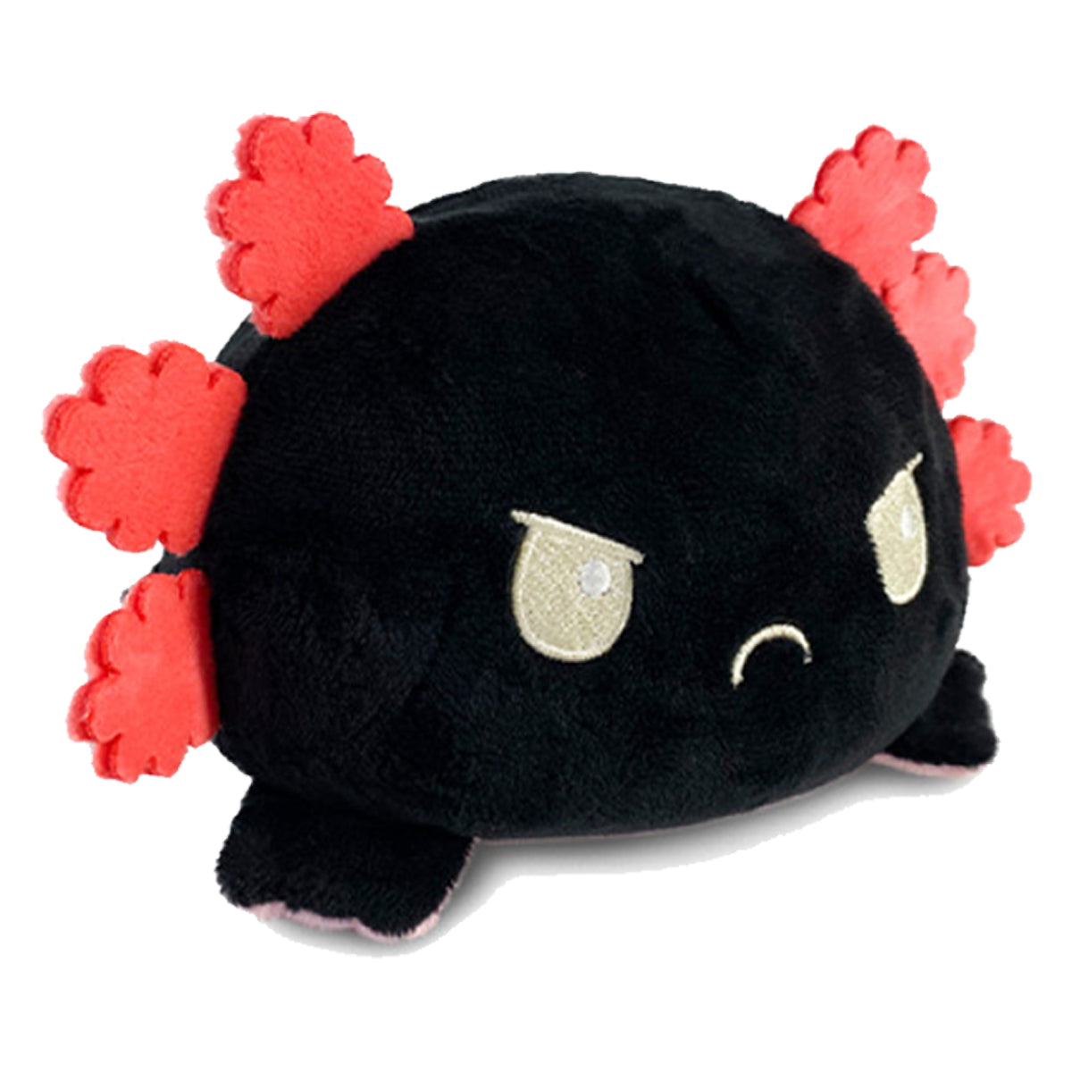 Reversible Plushie Axolotl Pink/Black