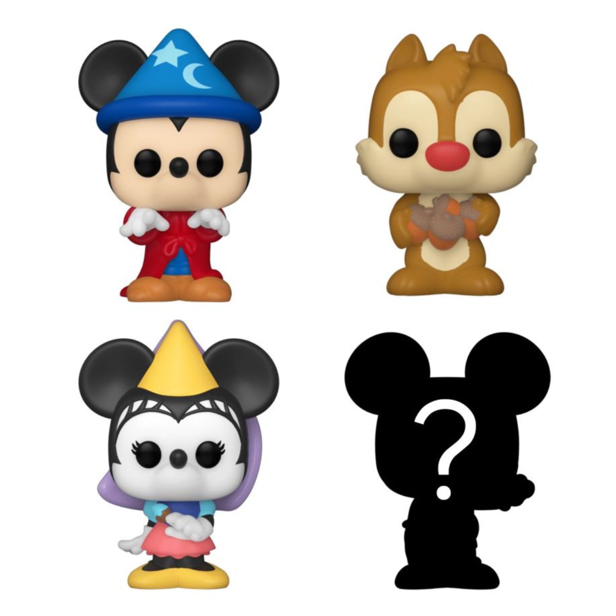 Disney - Sorcerer Mickey & Friends Bitty Pop! 4-Pack