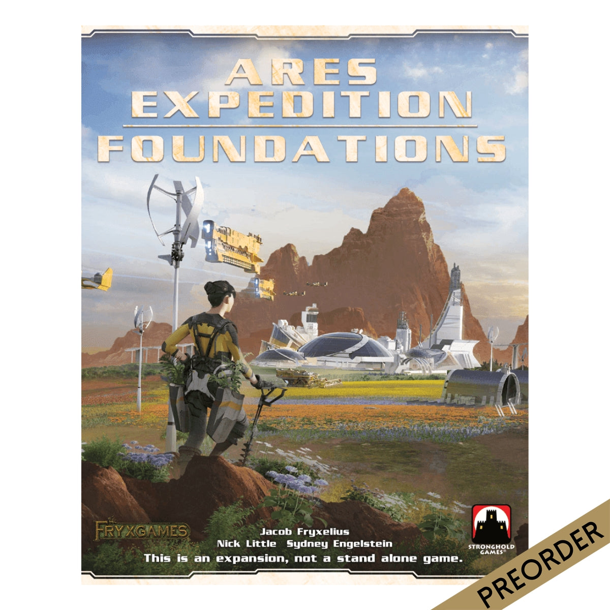Terraforming Mars Ares Expedition Foundations Expansion