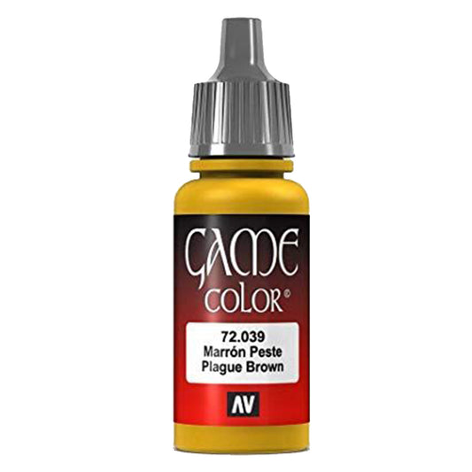 Vallejo Game Colour - Plague Brown 17 ml