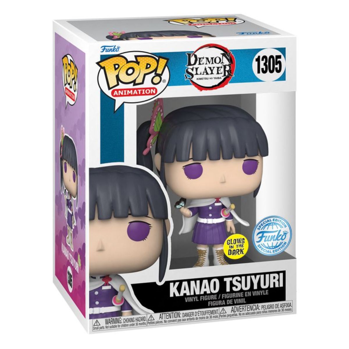 Demon Slayer - Kanao Glow Pop! Vinyl