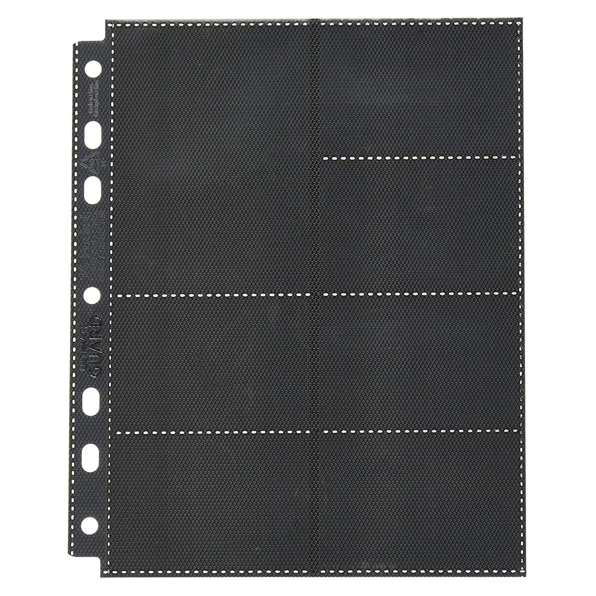 Ultimate Guard 14 Pocket Compact Pages Standard Size & Mini American Black 10ct