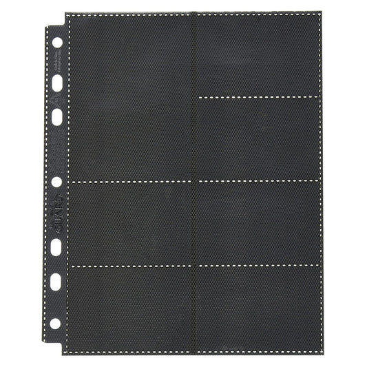 Ultimate Guard 14 Pocket Compact Pages Standard Size & Mini American Black 10ct