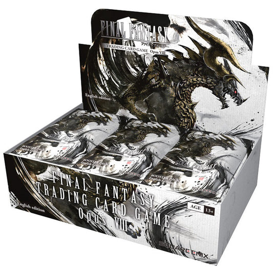 Opus VIII Booster Box w/ Alternate Art Cloud Promo Final Fantasy