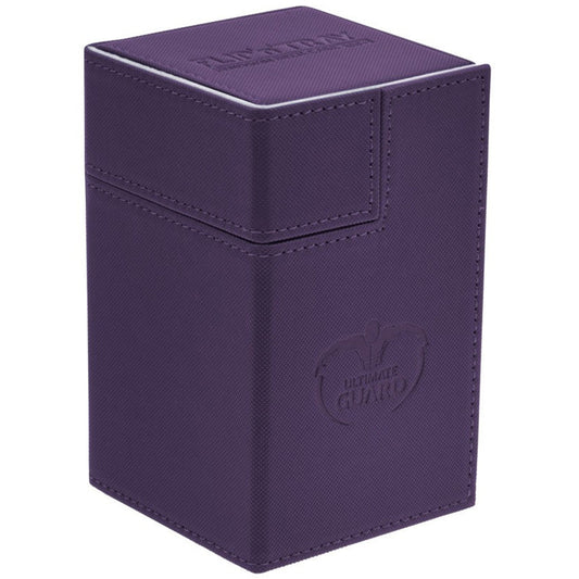 Deck Box Ultimate Guard Flip n Tray Deck Case 80 Standard Size XenoSkin Purple