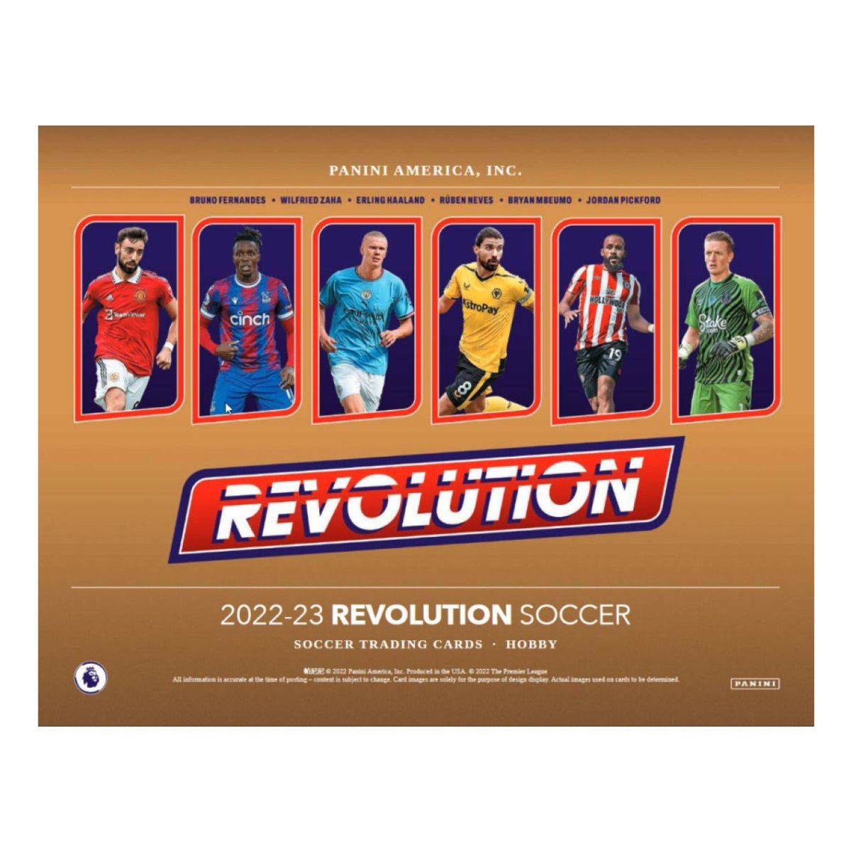Soccer - 2022/23 Revolution Soccer Trading Cards (Display of 8)