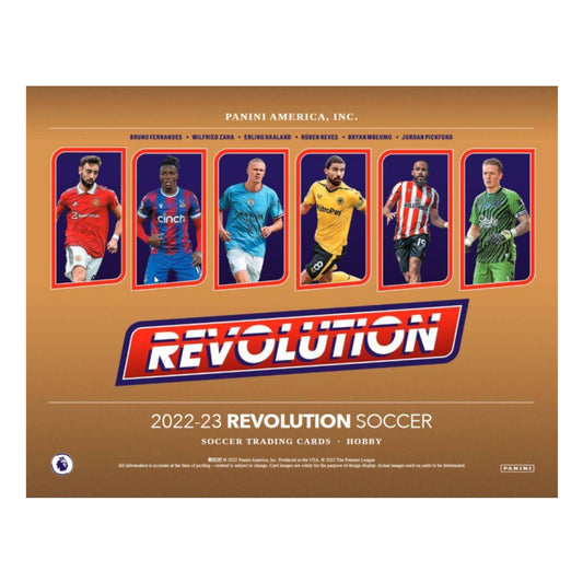 Soccer - 2022/23 Revolution Soccer Trading Cards (Display of 8)