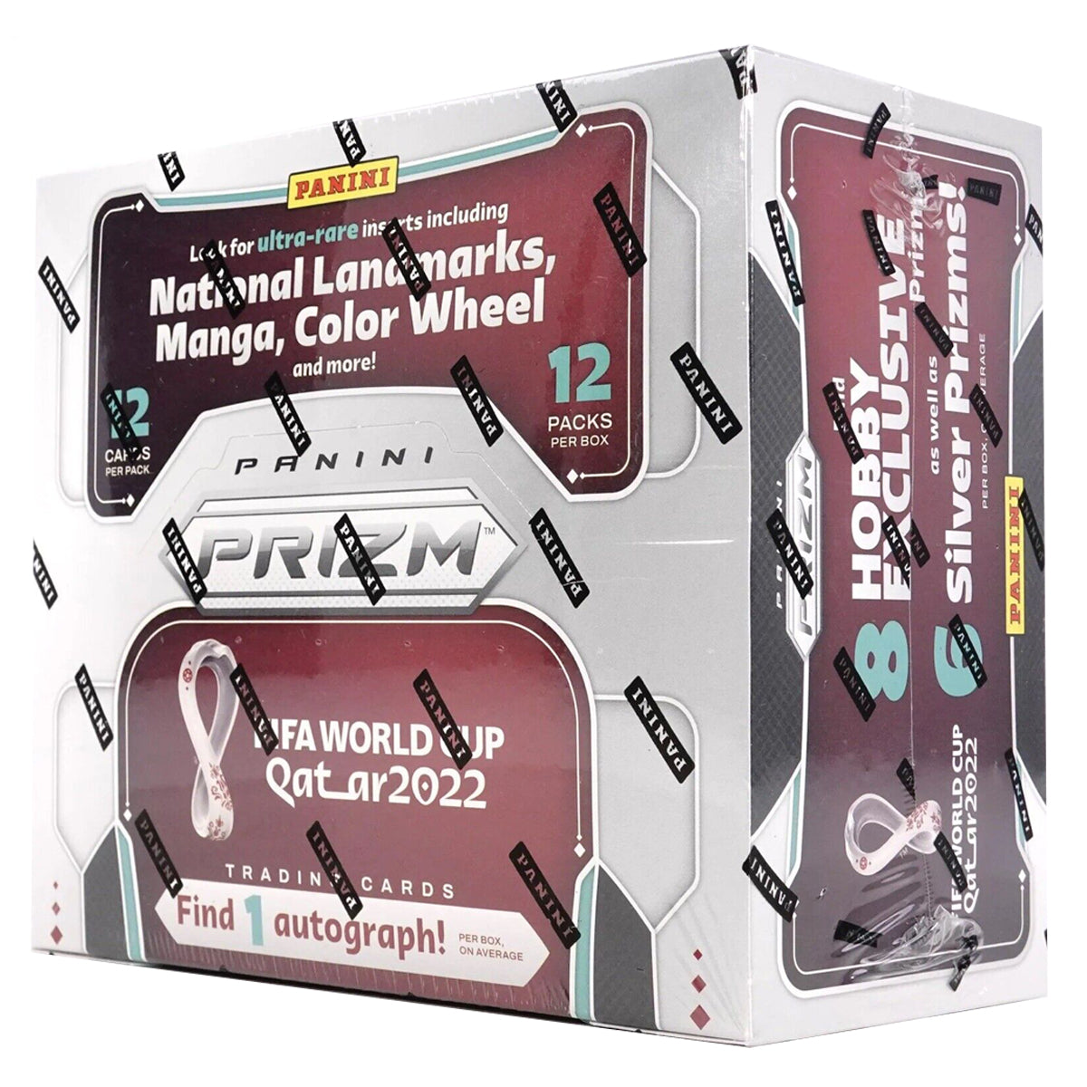 Soccer - 2022 Prizm Fifa World Cup Qatar Hobby Trading Cards (Display of 12)