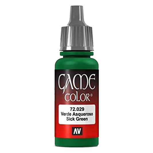Vallejo Game Colour - Sick Green 17 ml