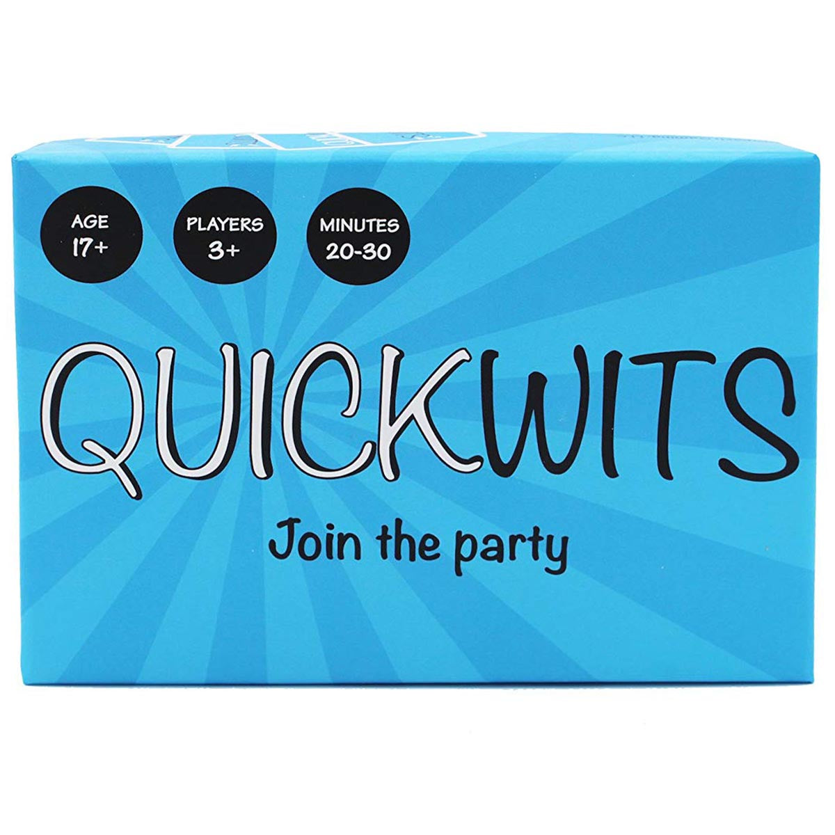 QuickWits Adult Themed Party Card Game