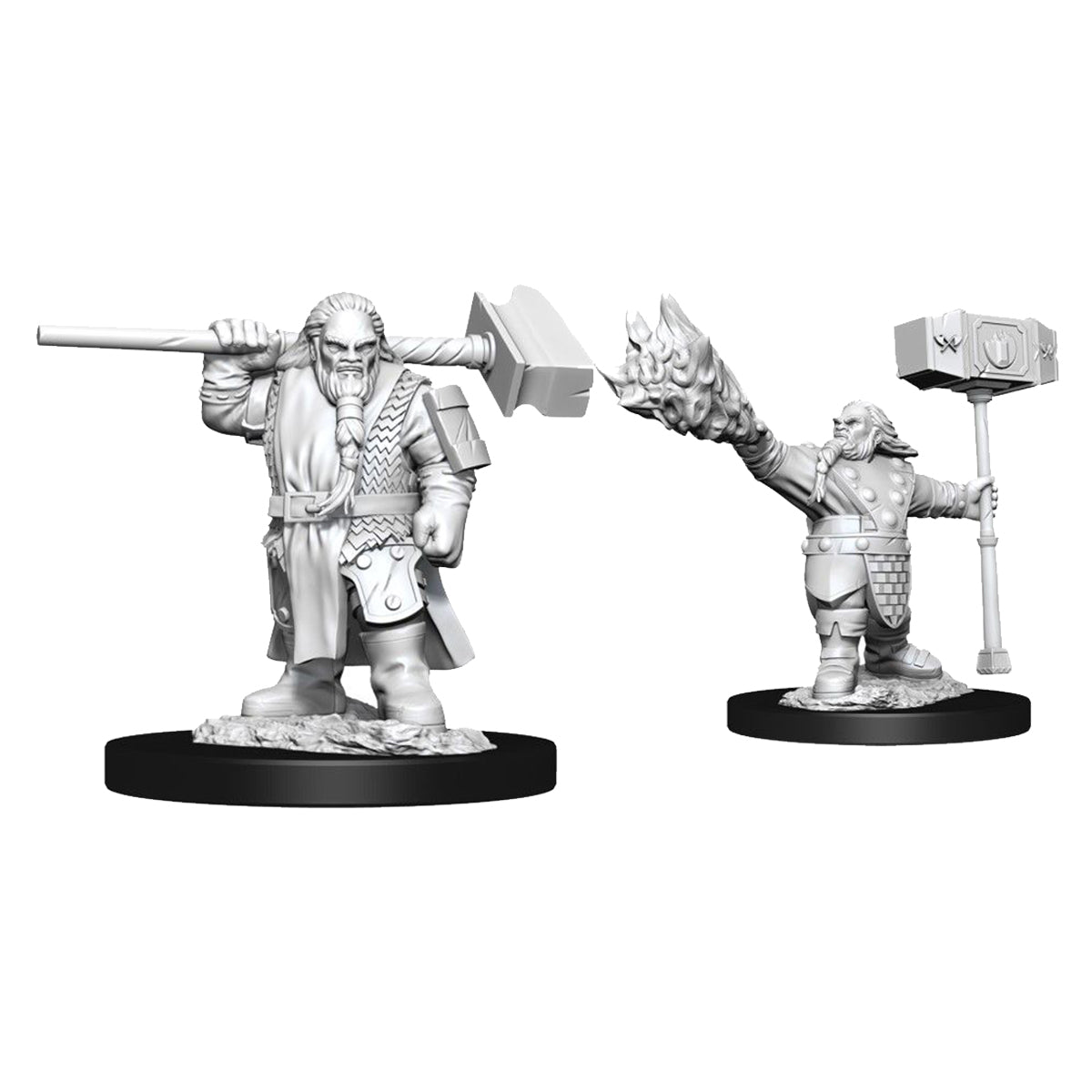 D&D Nolzurs Marvelous Unpainted Miniatures Male Dwarf Cleric