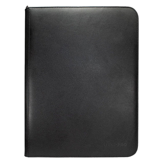 ULTRA PRO Binder - Vivid 9-Pocket Zippered Pro-Binder: Black