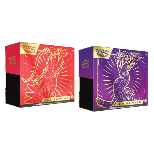 Scarlet & Violet 1 Elite Trainer Boxes (Pair) POKEMON TCG