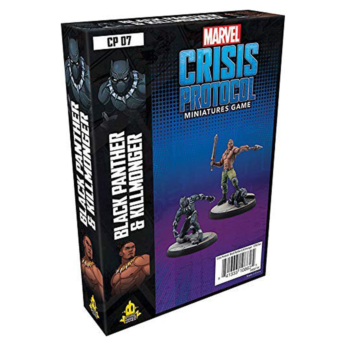 Marvel Crisis Protocol Miniatures Game Black Panther and Killmonger Expansion