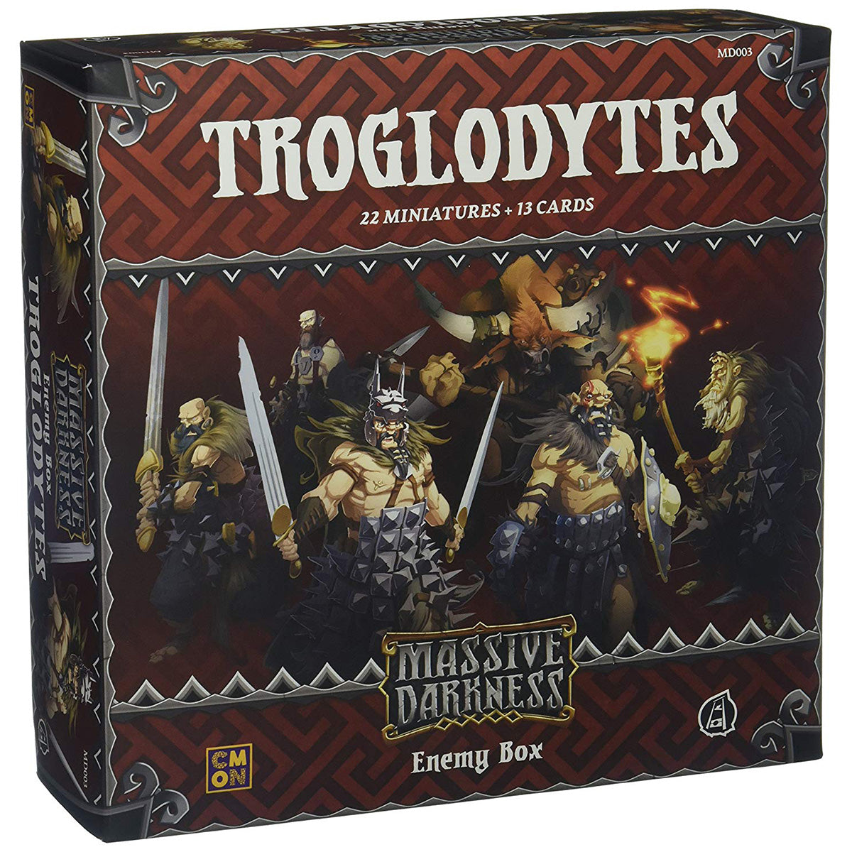 Massive Darkness Enemy Box Troglodytes Expansion