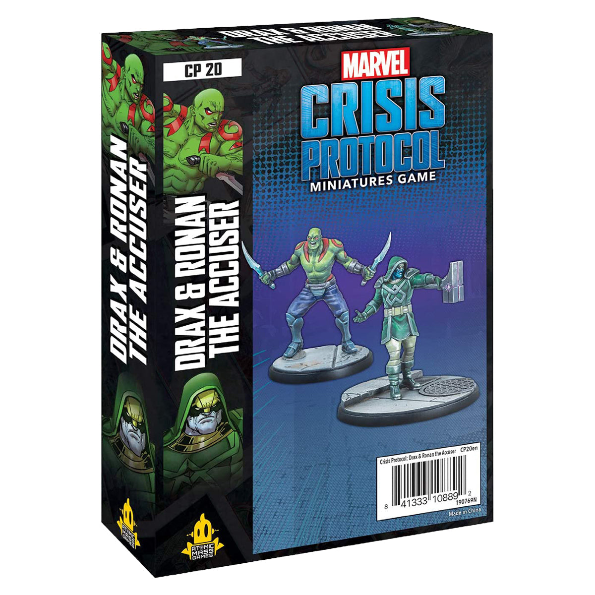 Marvel Crisis Protocol Miniatures Game Drax and Ronan the Accuser Character Pack