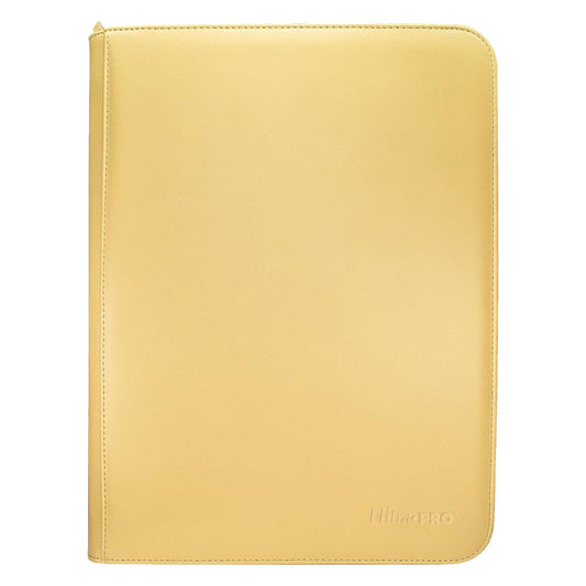 ULTRA PRO Binder - Vivid 9-Pocket Zippered Pro-Binder: Yellow