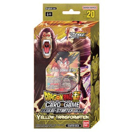 Dragon Ball Super Zenkai Series Yellow Transformation Starter Deck 20 SD20