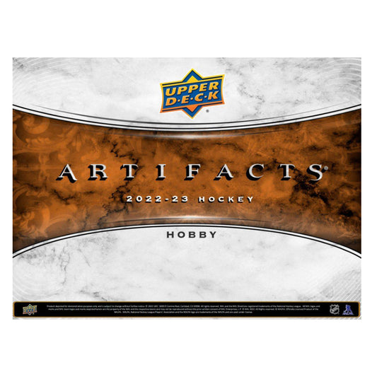 NHL - 2022/23 Artifacts Hockey Hobby Trading Cards (Display of 8)