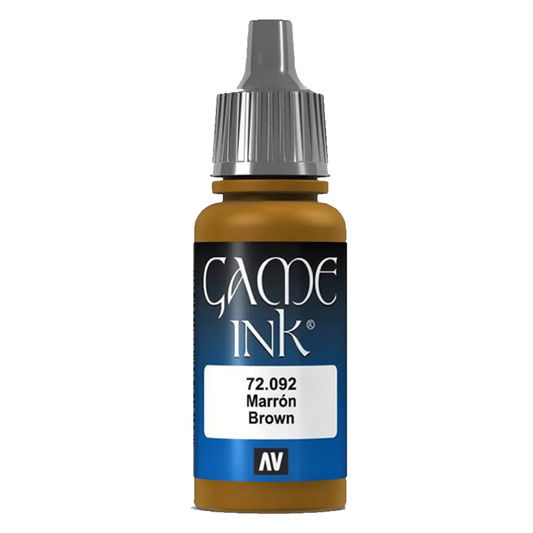 Vallejo Game Colour - Ink Brown 17 ml