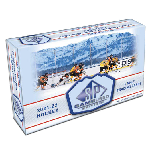NHL 2021-22 SP Game Used Hockey Cards