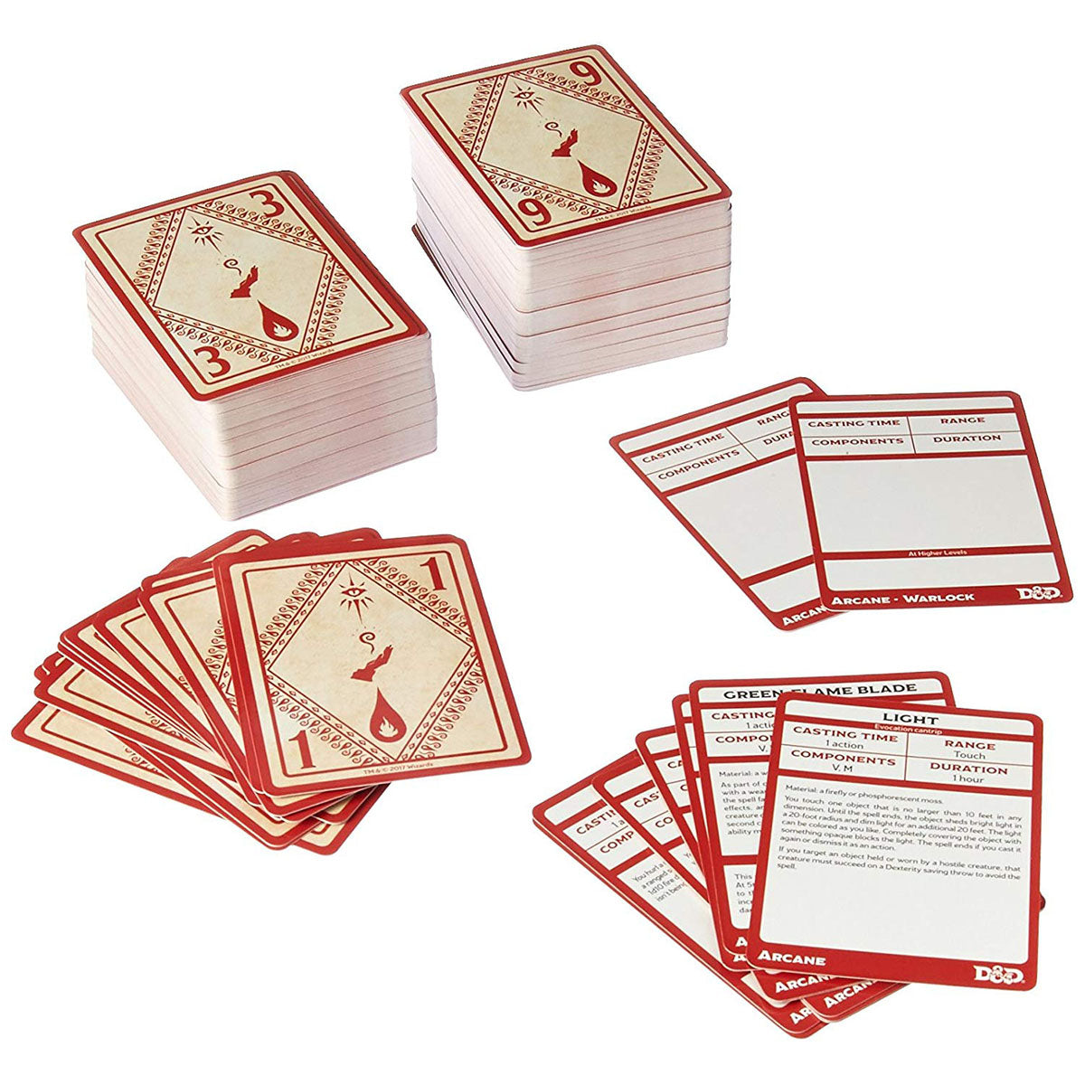 D&D Spellbook Cards Arcane