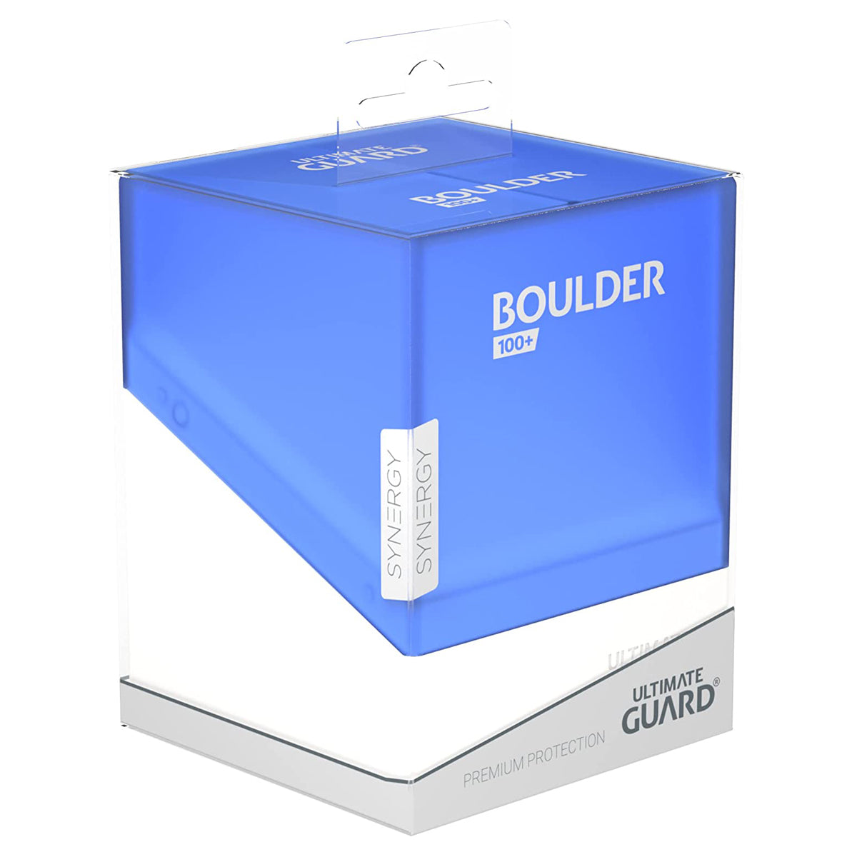 Ultimate Guard Synergy Boulder 100+ Blue/White Deck Box