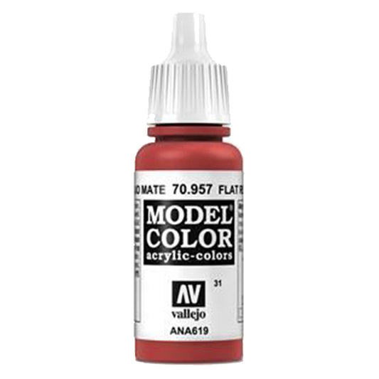 Vallejo Model Colour - Flat Red 17 ml