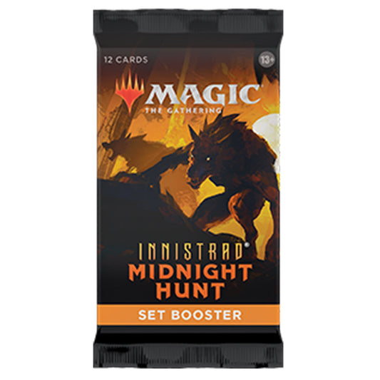 Magic Innistrad Midnight Hunt Single Set Booster MTG
