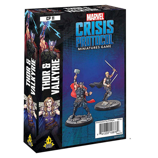 Marvel Crisis Protocol Miniatures Game Thor and Valkyrie Expansion