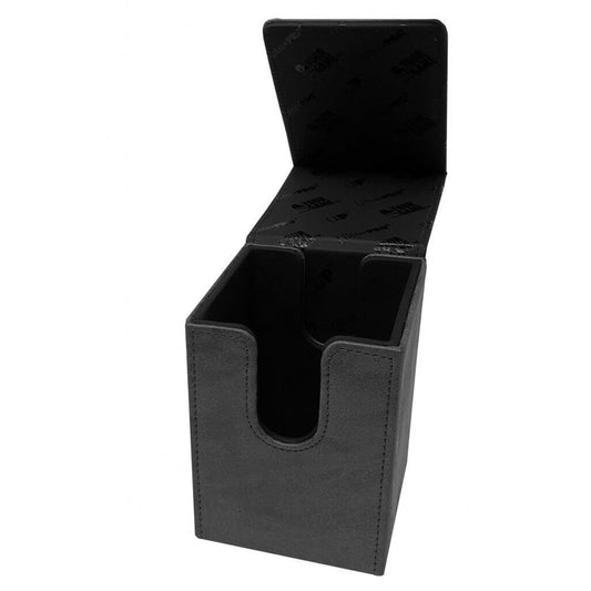 ULTRA PRO DECK BOX Suede Alcove Flip Deck Box Jet