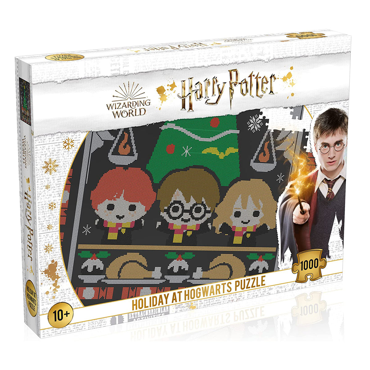 Harry Potter Holiday at Hogwarts 1000 Piece Puzzle