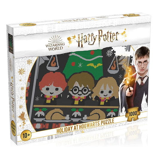 Harry Potter Holiday at Hogwarts 1000 Piece Puzzle