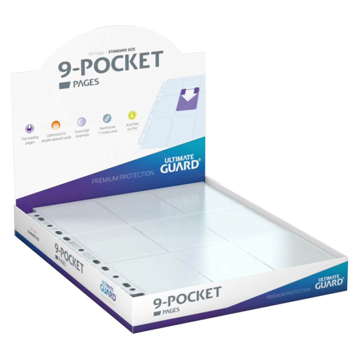 Ultimate Guard 9 Pocket Pages Display (100 pages)