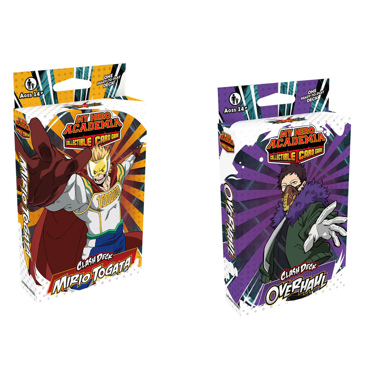 My Hero Academia CCG Wave 5 Undaunted Raid Clash Decks (Pair)