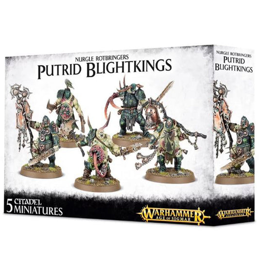Warhammer AOS Maggotkin of Nurgle Putrid Blightkings
