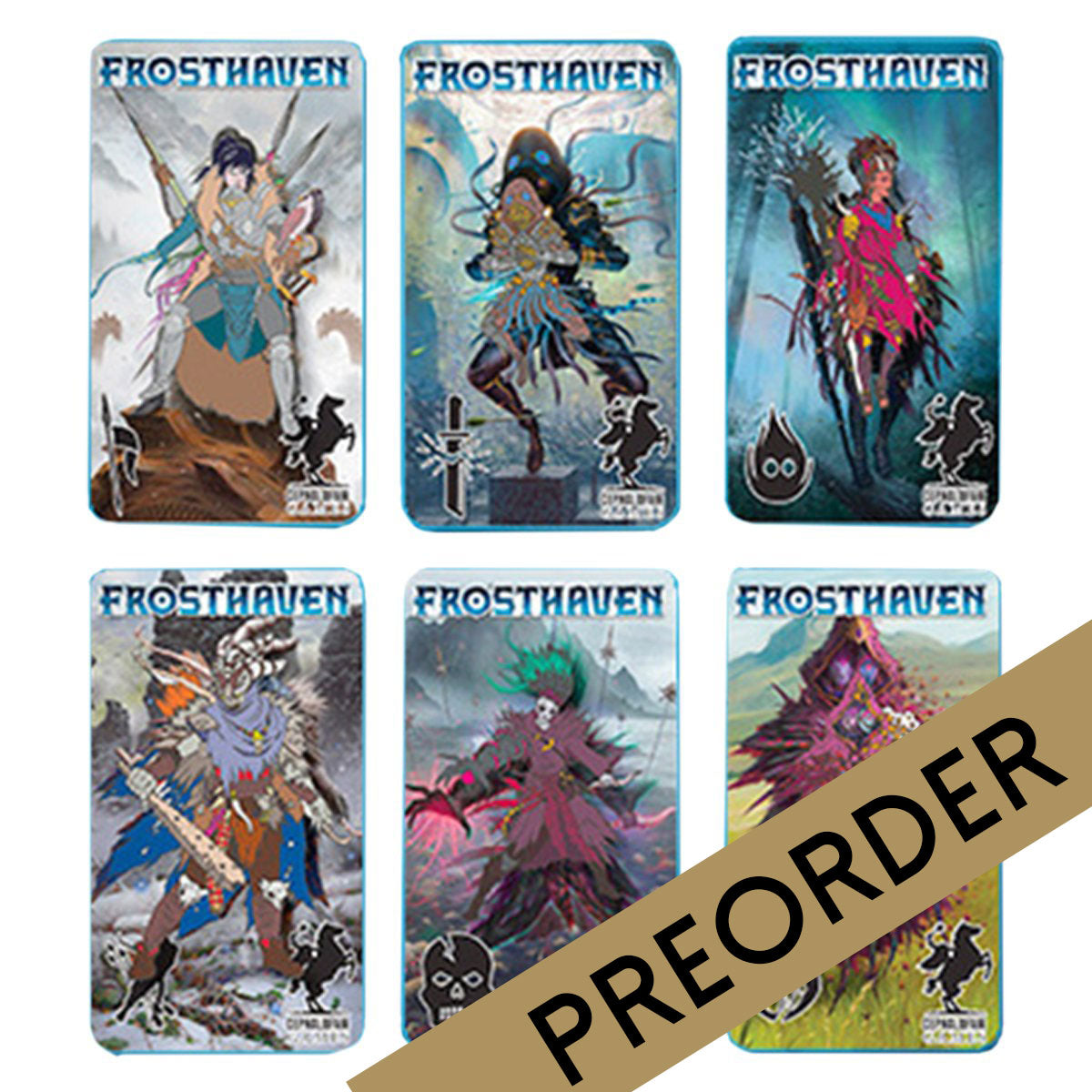 Frosthaven Collectors Pins