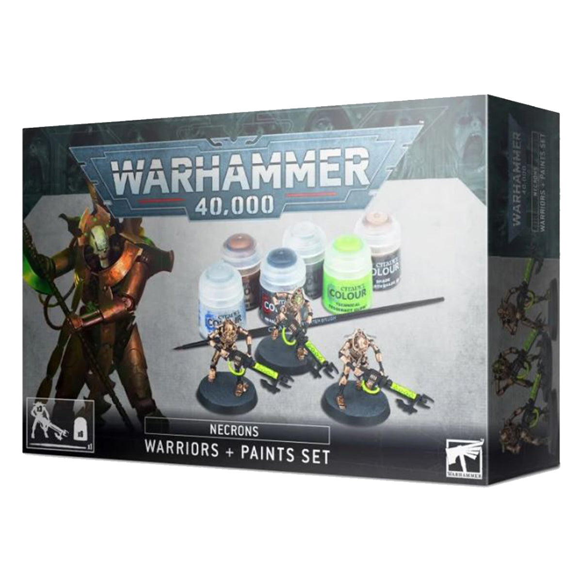Warhammer 40K Necrons Warriors + Paint Set