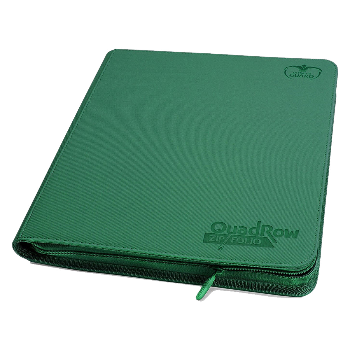 Ultimate Guard 12-Pocket QuadRow ZipFolio XenoSkin Green Folder