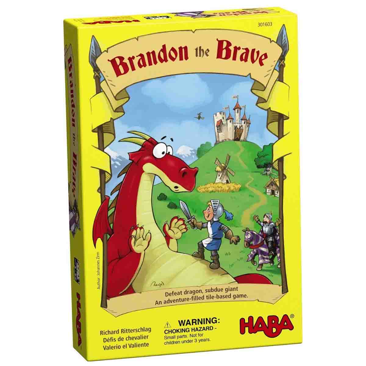 Brandon the Brave Board Game For Young Kids