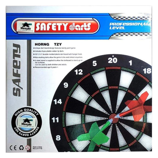 Dart Board - Safety Darts 41cm