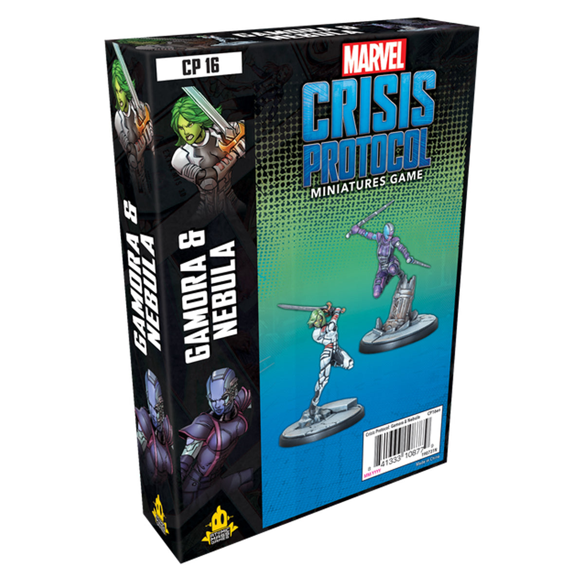 Marvel Crisis Protocol Miniatures Game Gamora and Nebula Expansion