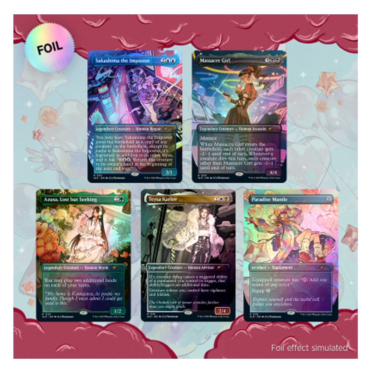 Secret Lair City Styles Foil Edition