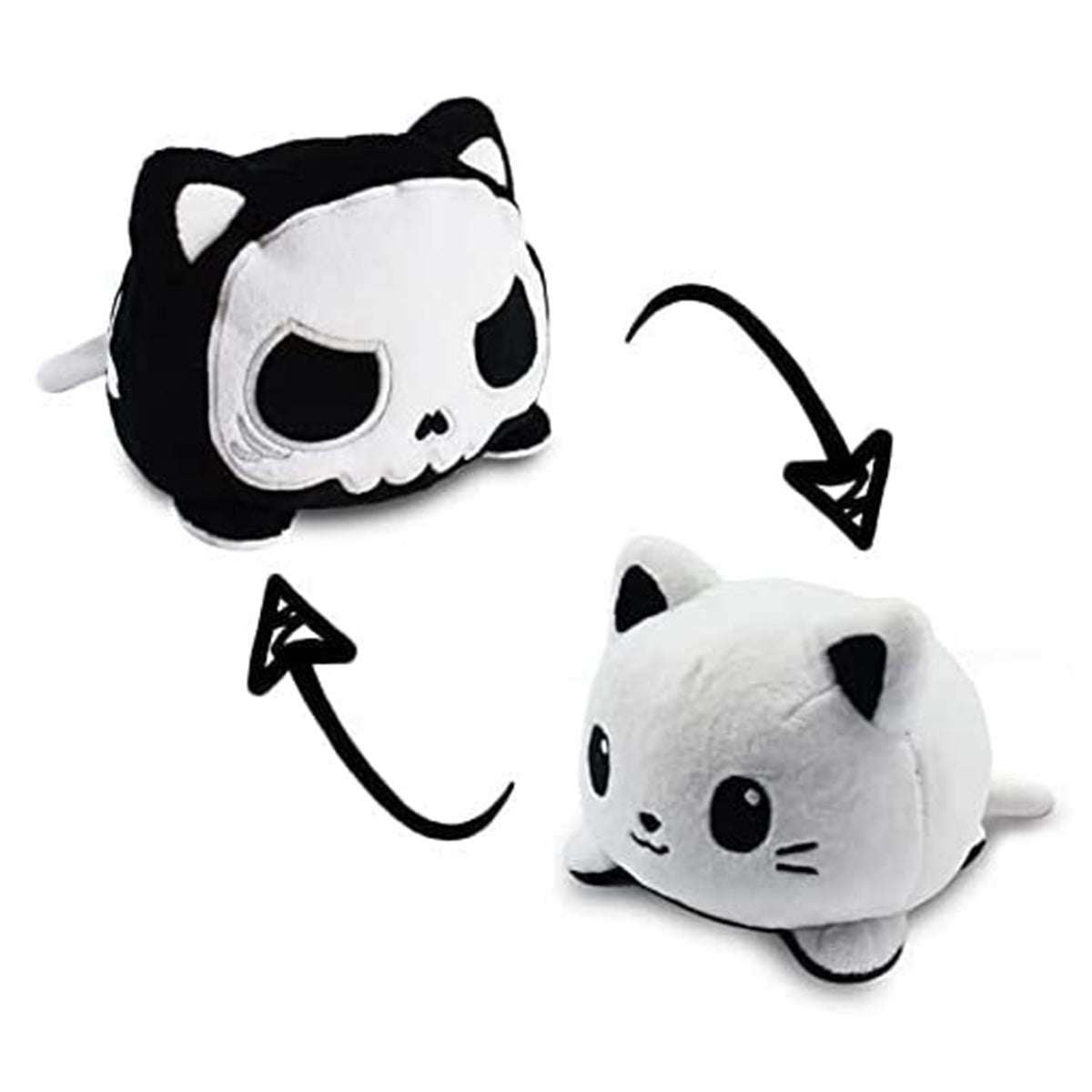 Reversible Plushie Spooky Cat (Glow in the Dark)
