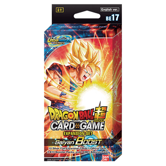Expansion Set BE17 Saiyan Boost Dragon Ball Super